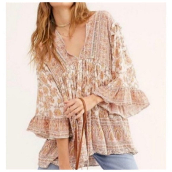 Free People MOONLIGHT DANCE TUNIC SIZE SMALL NWT - Picture 8 of 16